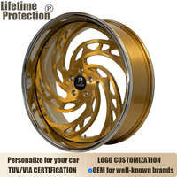 Roues forgées Rucci GLOCK 2 pièces 18-26 pouces 5x112 5x120 5x114.3 pour BMW M5 CS F90 Audi RS6 Mercedes AMG GT63 S Lexus LC500