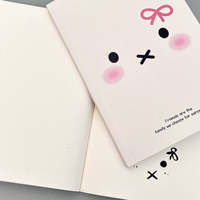 Carnet A5 de haute qualité avec motif chat mignon, style Instagram, pour journalisation quotidienne et prise de notes au bureau