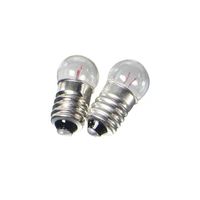 Bombilla indicadora de señal de tornillo E10 de Venta caliente 1.5v0.3a 2.5V10mm bombilla pequeña