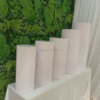 Table à dessert à grain vertical, table de présentation de gâteaux de luxe pour fêtes, support de décoration pour banquets de mariage