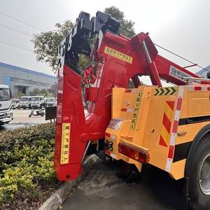 <span class=keywords><strong>Camion</strong></span> de remorquage intégré Howo 16 tonnes 400 CV avec grue et deux treuils, dépanneuse robuste pour services de dépannage routier et de remorquage - Product Image 4