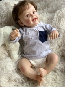 Gril figurine Molly nói chuyện Cristiano Ronaldo <span class=keywords><strong>Ruby</strong></span> Loopy 20cm 1/6 pa4ts bởi saxsia junto đến tái sinh búp bê - Product Image 6