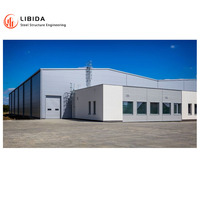 Structure de bâtiment industriel préfabriqué en acier à construction rapide pour atelier et usine avec certification CE
