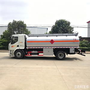 รถบรรทุกน้ำมันดีเซล 8CBM 4X2 Dongfeng รถบรรทุกถังน้ำมัน รถบรรทุกขนส่งน้ำมันสำหรับการขนส่งปิโตรเลียม - Product Image 2