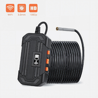 Caméra d'inspection industrielle F240 WiFi 3,9 mm à conception ergonomique et longue autonomie de la batterie