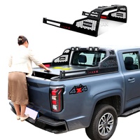 Nouvelle conception, barre de sport universelle en acier noir, accessoires pour pick-up 4x4, barre de protection pour Silverado GMC L200