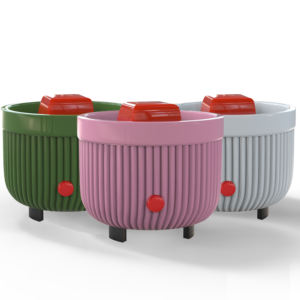 Chauffe-<span class=keywords><strong>bougie</strong></span> aromatique en céramique Purificateur d'air Dispositif de fusion de cire résistant à la chaleur Chauffe-cire électrique pratique et pratique - Product Image 4