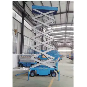 Hete Verkoop 4M 6M Mobiele Platformlift Elektrische Steigers Winkelplatform Telescopische Lift