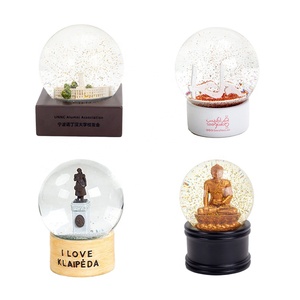 Statue de Bouddha en résine personnalisée de 80 mm, sculpture, globe à neige, globe à neige universel en verre Sedex pour enfants, femmes, souvenirs, cadeaux - Product Image 6