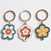 Llavero de Esmalte de Lujo Vintage con Diseño de Dibujos Animados, Logotipo Personalizado, Aleación de Zinc, Impermeable, Ligero, Diseño Personalizado