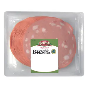 Carne de porco pura italiana de qualidade excelente sabor exclusivo Mortadella Bologna IGP Profissional