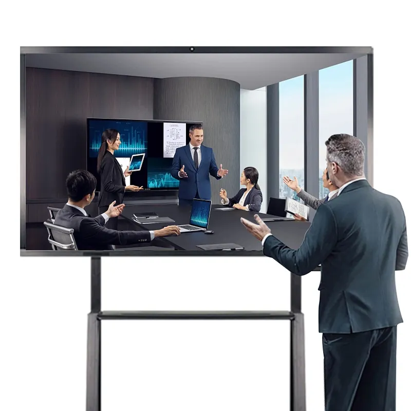 LCD interaktif akıllı ekran interaktif Panel 75 inç interaktif ekran paneli
