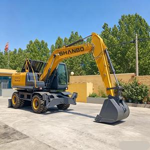 Excavadora <span class=keywords><strong>de</strong></span> Ruedas <span class=keywords><strong>de</strong></span> 16 Toneladas <span class=keywords><strong>de</strong></span> Servicio Pesado, Motor <span class=keywords><strong>de</strong></span> Alto Torque <span class=keywords><strong>de</strong></span> 110kw, para Obras <span class=keywords><strong>de</strong></span> Construcción General, Suministro <span class=keywords><strong>de</strong></span> China - Product Image 5