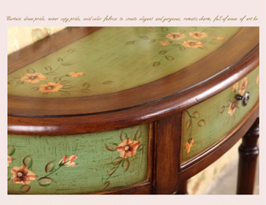 Mesa <span class=keywords><strong>Consola</strong></span> Antigua China de Madera Pintada a Mano <span class=keywords><strong>con</strong></span> <span class=keywords><strong>Cajones</strong></span> - Product Image 6