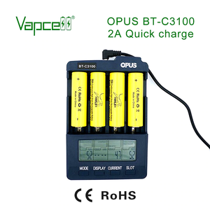 <span class=keywords><strong>BT</strong></span>-<span class=keywords><strong>C3100</strong></span> <span class=keywords><strong>Opus</strong></span> intelligent 4 emplacements pour batterie lithium-ion, Ni-MH, NiCd chargeant un chargeur rapide 2A avec rétro-éclairage LED - Product Image 6