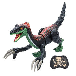 Jouet <span class=keywords><strong>dinosaure</strong></span> <span class=keywords><strong>télécommandé</strong></span> 5 canaux électronique RC jouets <span class=keywords><strong>dinosaure</strong></span> <span class=keywords><strong>Velociraptor</strong></span> avec pulvérisation et lumière LED - Product Image 3