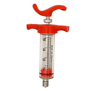 Nhựa Thép Thú Y Tái Sử Dụng Ống Tiêm Động Vật Phun 10Ml <span class=keywords><strong>20Ml</strong></span> Cho Gia Súc Cừu Lợn Gia Cầm - Product Image 3