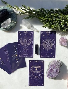 78 Karten Tarotkarten und Anleitung Das Original-<span class=keywords><strong>Tarot</strong></span>-Deck Inklusive Samt-Satin-gefütterter Tasche - Product Image 6