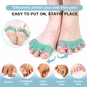 Sbs Comfort plantare ortotico traspirante separatore dita <span class=keywords><strong>del</strong></span> <span class=keywords><strong>piede</strong></span> correzione alluce distanziatori - Product Image 5