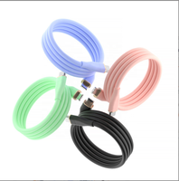 Échantillon gratuit 60W PD Charge rapide Nylon USB Type-C Câble de données Multicolore 1M 2M 3A Charge rapide pour imprimante Android Caméra IOS