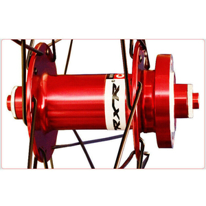 RXR — jeu de roues de <span class=keywords><strong>vtt</strong></span> en aluminium, <span class=keywords><strong>axe</strong></span> transversal 26, 27.5, 29 pouces, jante pour bicyclette de montagne, noir/rouge - Product Image 3