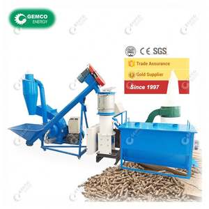 2024 miglior venditore di legno di segatura di paglia di segatura di girasole lettiera Pellet macchina per fare erba, buccia di caffè, guscio di arachidi - Product Image 3