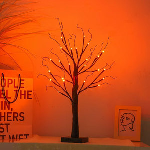 LED Luminous Birch Tree <b>Night</b> <b>Light</b> for Bedroom Decoration Small Home Atmosphere Lighting - Product Image 6