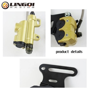 LINGQI Racing Aluminium Pompa Master Rem Belakang Sepeda Motor Sistem Rem Cakram untuk Pit Pro Dirt <span class=keywords><strong>Bike</strong></span> ATV - Product Image 3