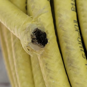 Câble flexible haute température en caoutchouc silicone PET tressé PUR verni <span class=keywords><strong>SIAF</strong></span>/MT/POL 1kV 1,5kV 3,7kV 3,3kV 6,6kV 13,8kV 15kV MV - Product Image 3