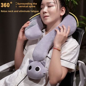 Éxito de ventas transfronterizo: Almohada decorativa de <span class=keywords><strong>gato</strong></span> negro, juguete de peluche, muñeco de trapo unisex, de algodón PP y poliéster, bajo MOQ, venta al por mayor para aniversarios - Product Image 3