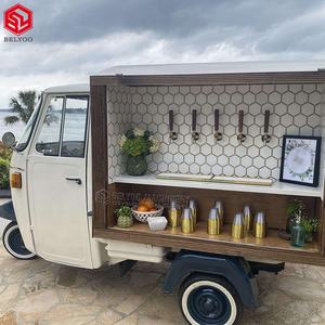 Tricycle alimentaire de Style Vintage, camion de crème glacée, voiture de café, cuisine Mobile, chariot de nourriture électrique, camion de bière de Bar Mobile - Product Image 4