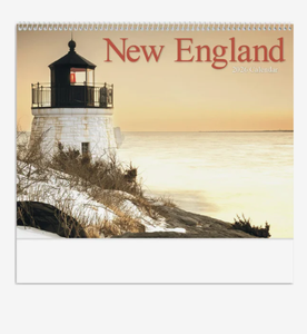 Calendarios Espirales Personalizados 2027 <span class=keywords><strong>de</strong></span> Nueva Inglaterra para <span class=keywords><strong>Publicidad</strong></span>, con Logotipo Personalizado, Regalo Promocional al por Mayor, Alta Calidad - Product Image 1