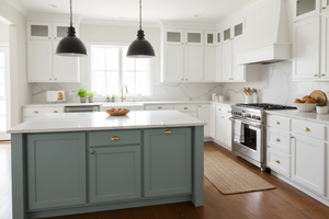 Échantillon Gratuit 100% Quartz Artificiel Vietnamien CALACATTA NEEDLE Grande Dalle pour Plans de Travail Modernes de Cuisine et Salle de Bain - Product Image 5