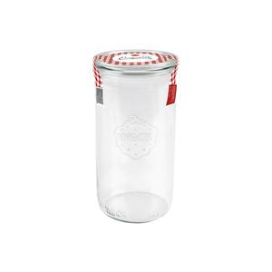 Pot en verre à bord rond Weck, lot de 12, récipient de conservation - Product Image 1