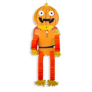 Decoraciones de Halloween, Juego de Adornos Colgantes de Papel Plegable con Calaveras Piratas y Vampiros para Decoración de Fiestas de Halloween - Product Image 5