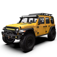 Coche Teledirigido RLAARLO MK07 Escala 1:7 de Alta Resistencia para Todoterreno, con Selección de 4WD/2WD, Bloqueos Diferenciales de Dirección Avanzados y Construcción Duradera
