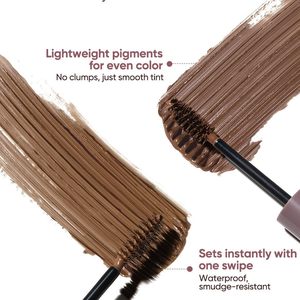 Set de Gel para Cejas Marrón, Gel para Cejas con Color de Efecto Rápido, Gel para Estilizar Cejas, Larga Duración, Resistente al Agua, Crea un Aspecto Denso - Product Image 3