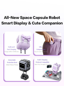 Chargeur rapide UGREEN Robot GaN 30W PD PPS USB-C, chargeur mural mignon de dessin animé, chargeur portable pour téléphone portable et ordinateur portable - Product Image 2