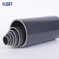 Tuyau d'alimentation en eau en UPVC de qualité ingénierie, fabrication sur mesure, DN20-DN315mm, toutes tailles, PN10-PN20, pour appels d'offres