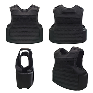 Chaleco táctico de armadura resistente XXXL, fajas ajustables de protección Personal, portador de placa negra de seguridad para entrenamiento de hombres - Product Image 3