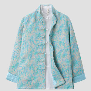 批发定制大码新款中国男士传统功夫汉服夹克长袖唐传统中式服装 - Product Image 2