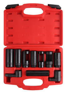 WZAUTO, 10 Uds., juego de enchufes de Sensor de oxígeno de acero, Unidad de envío de presión de aceite, llave inglesa 3/8 1/2, herramientas de vehículo para extracción - Product Image 6