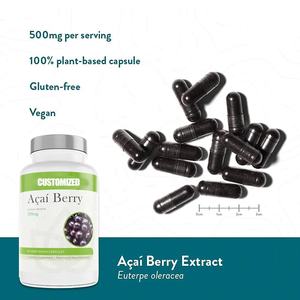 Hete Aanbieding Nutrtech Antioxidanten <span class=keywords><strong>Acai</strong></span> Berry <span class=keywords><strong>Capsules</strong></span> Bulk Vegetarisch Immuunsysteem Ondersteuning Dieetsupplementen voor Volwassenen - Product Image 2