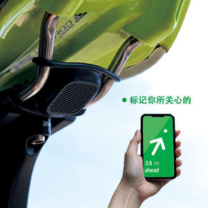 Support en silicone pour AirTag de vélo Antuke, noir, étanche, écologique, pour vélo de route - Product Image 2