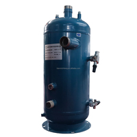 Pièces détachées de réfrigération : Réservoir récepteur de liquide pour unités de condensation, réservoir sous pression et pompe, construction en acier/titane