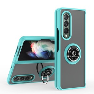 Vente chaude magnétique stan anneau Z Fold 3 4 téléphone cas pour Samsung Z <span class=keywords><strong>fold3</strong></span> fold4 cas - Product Image 2