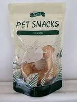Anneaux de poulet riches en protéines personnalisés du fabricant Os au fromage de vachette Nourriture pour chien 1 paquet de friandises populaires pour animaux de compagnie