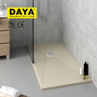 Receveur de douche européen moderne en marbre