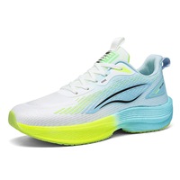 Chaussures de course pour homme en tissu mesh respirant, chaussures décontractées pour homme, légères, semelle souple, amortissantes