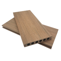 Planches de terrasse en composite bois-plastique faciles à installer, co-extrusion WPC, revêtements de sol extérieurs imperméables